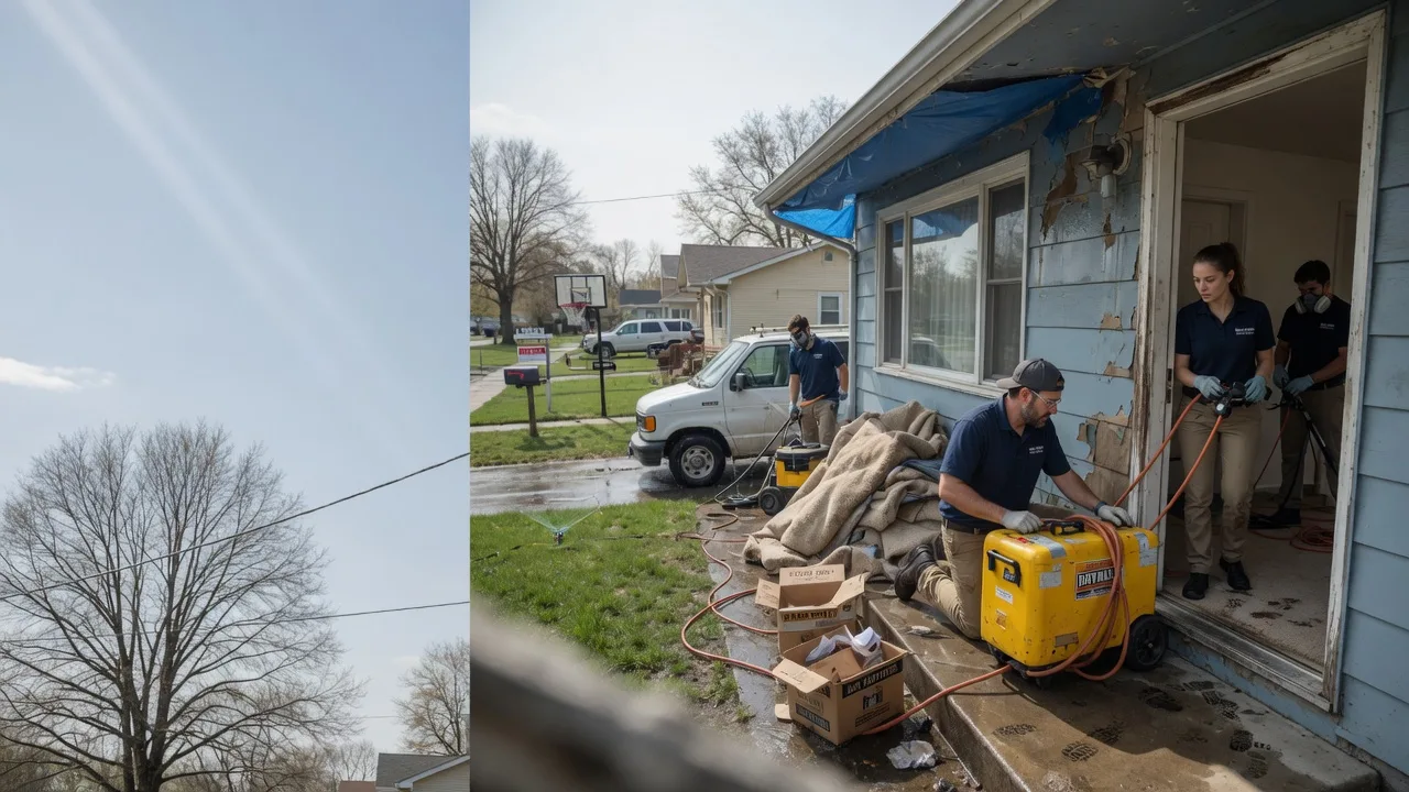 Basement Flood Cleanup in Galion, OH near me